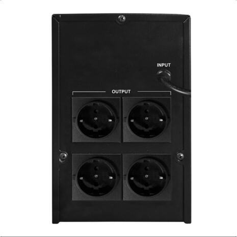 UPS NOD U-1200 Line-Interactive 1200VA 600W με 4 Schuko Πρίζες
